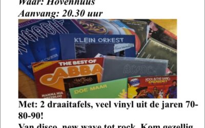 Vinyl avond